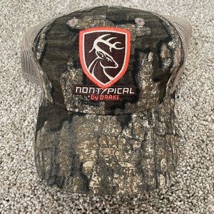 Drake Non-Typical Logo Hat Realtree Timber